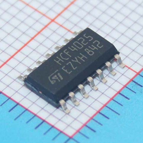 HCF4025M013TR-ST意法半导体代理分销(HCF4025M013TR市场价格在0.07元到0.22元)