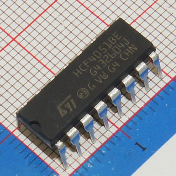 HCF4051BEY-ST意法半导体代理分销(HCF4051BEY市场价格在暂无元到需来电询问元)