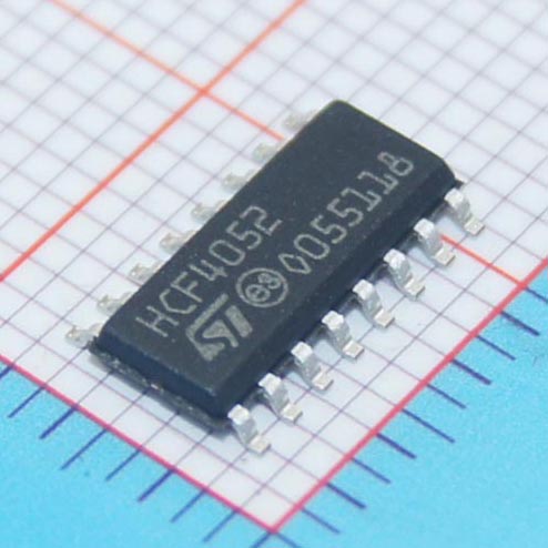 HCF4052M013TR-ST意法半导体代理分销(HCF4052M013TR市场价格在0.24元到0.72元)