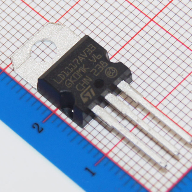 LD1117AV33-ST意法半导体代理分销(LD1117AV33市场价格在1.25元到3.74元)