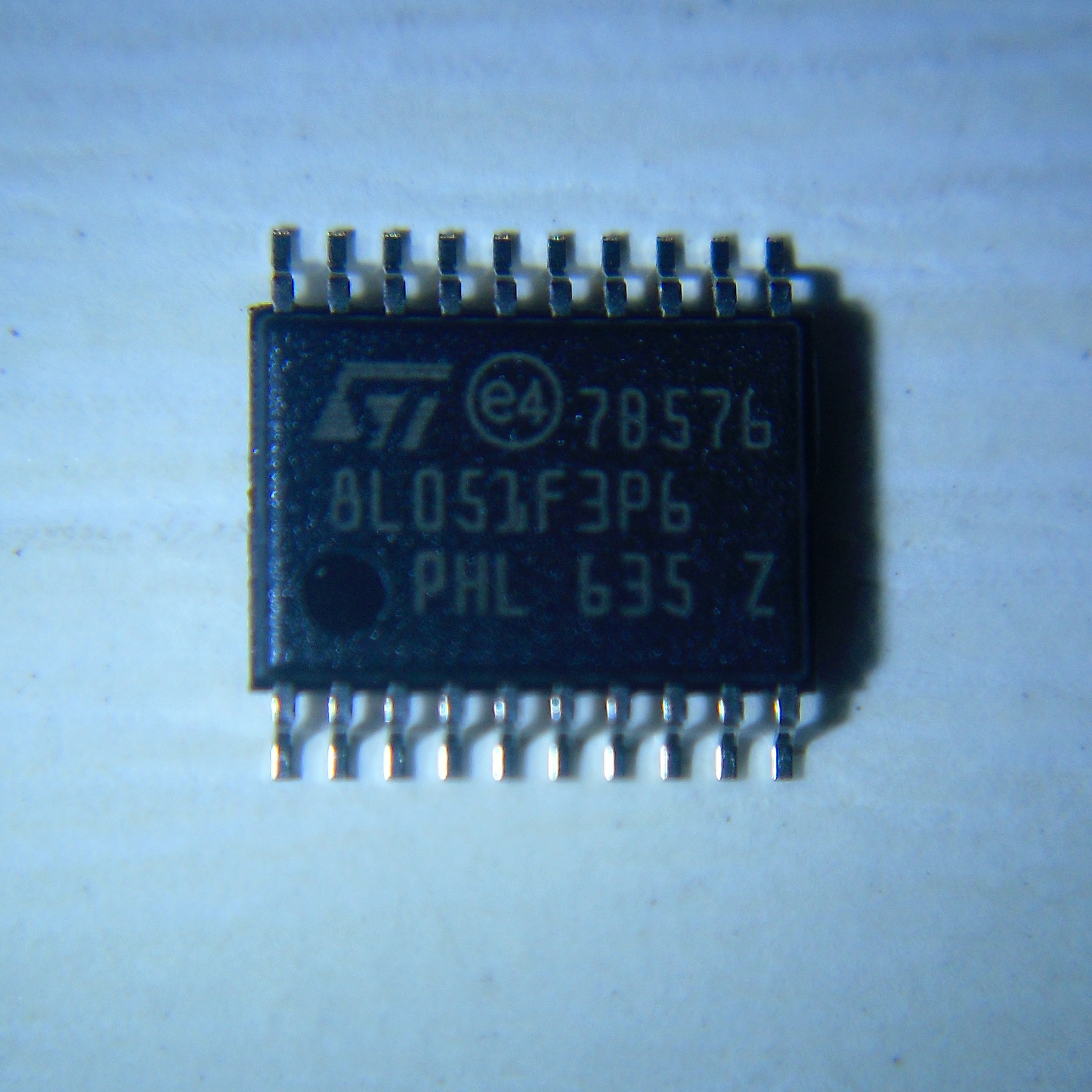 STM8L051F3P6-ST意法半导体代理分销(STM8L051F3P6市场价格在1.85元到5.54元)