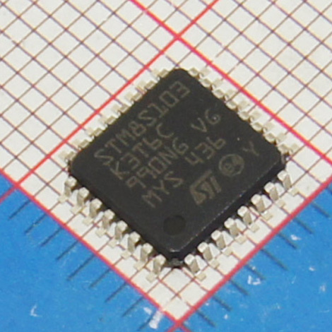 STM8S103K3T6CTR-ST意法半导体代理分销(STM8S103K3T6CTR市场价格在1.06元到3.18元)
