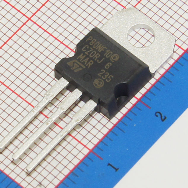 STP80NF10-ST意法半导体代理分销(STP80NF10市场价格在4.26元到12.77元)