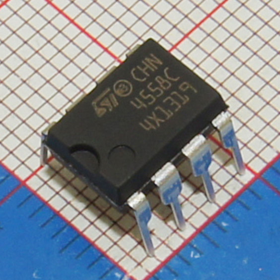 TJM4558CN|ST�ⷨ�뵼��|IC OPAMP GP 5.5MHZ 8DIP