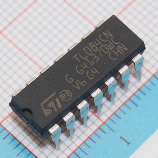 TL084CN|ST�ⷨ�뵼��|IC OPAMP JFET 4MHZ 14DIP