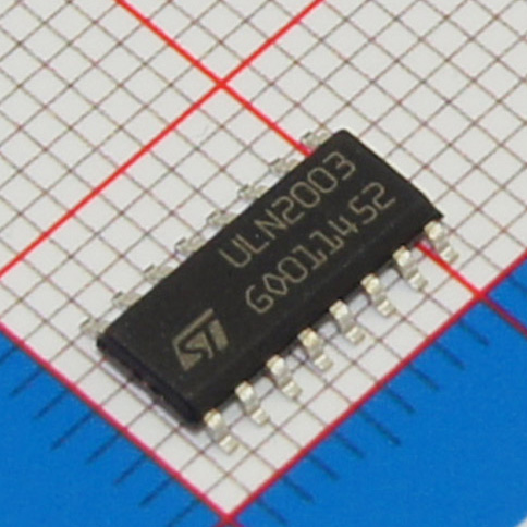 ULN2003D1013TR-ST意法半导体代理分销(ULN2003D1013TR市场价格在0.23元到0.68元)